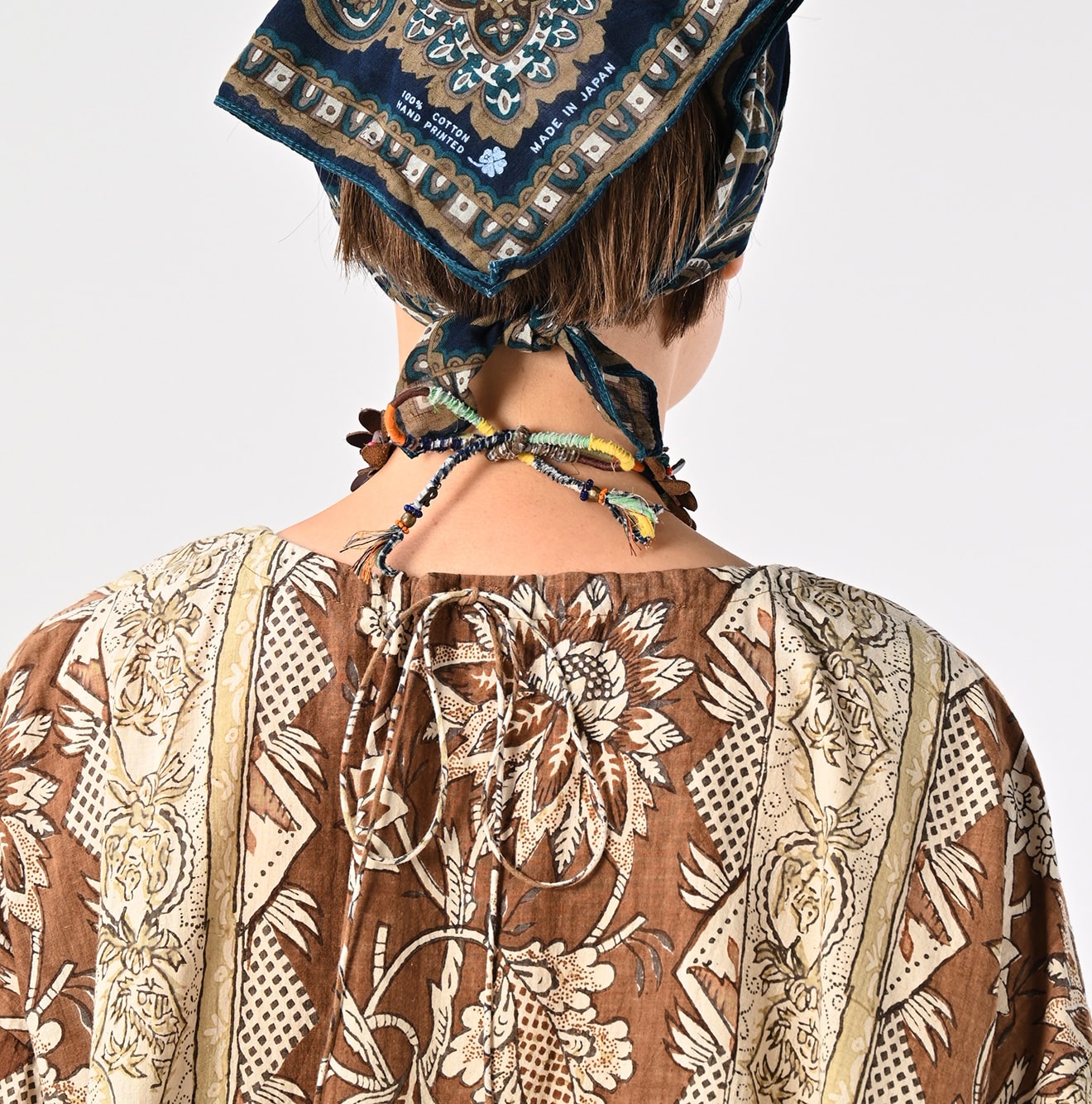 45R ONEONE Khadi Gathered Blouse