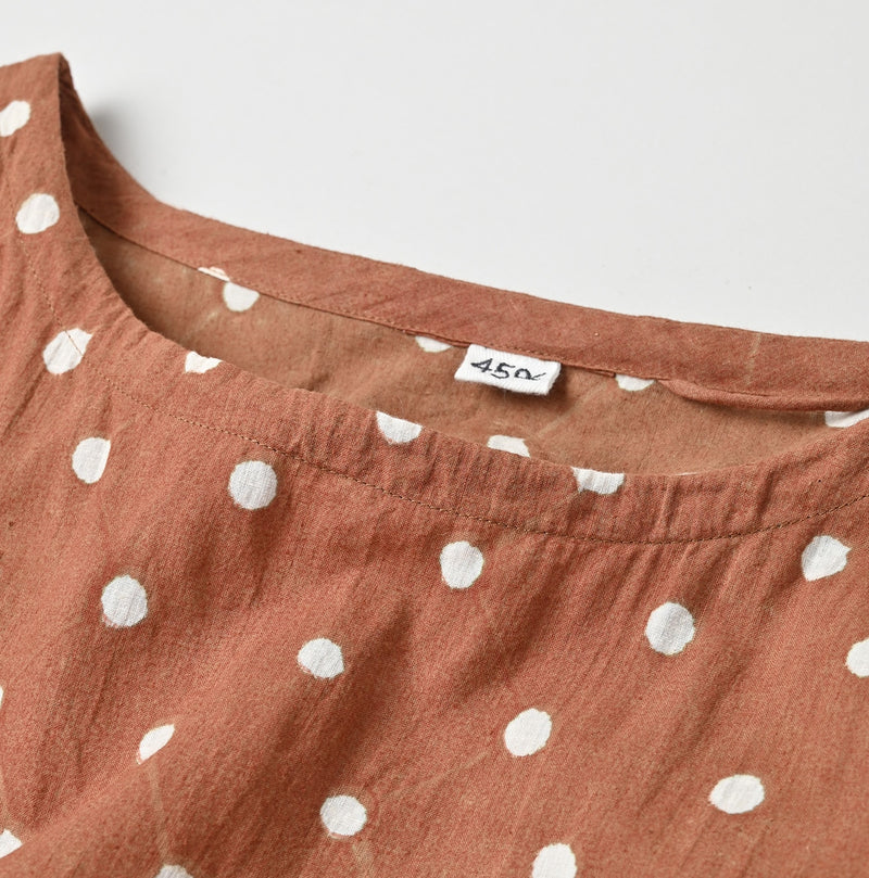 45R ONEONE Khadi Gathered Blouse