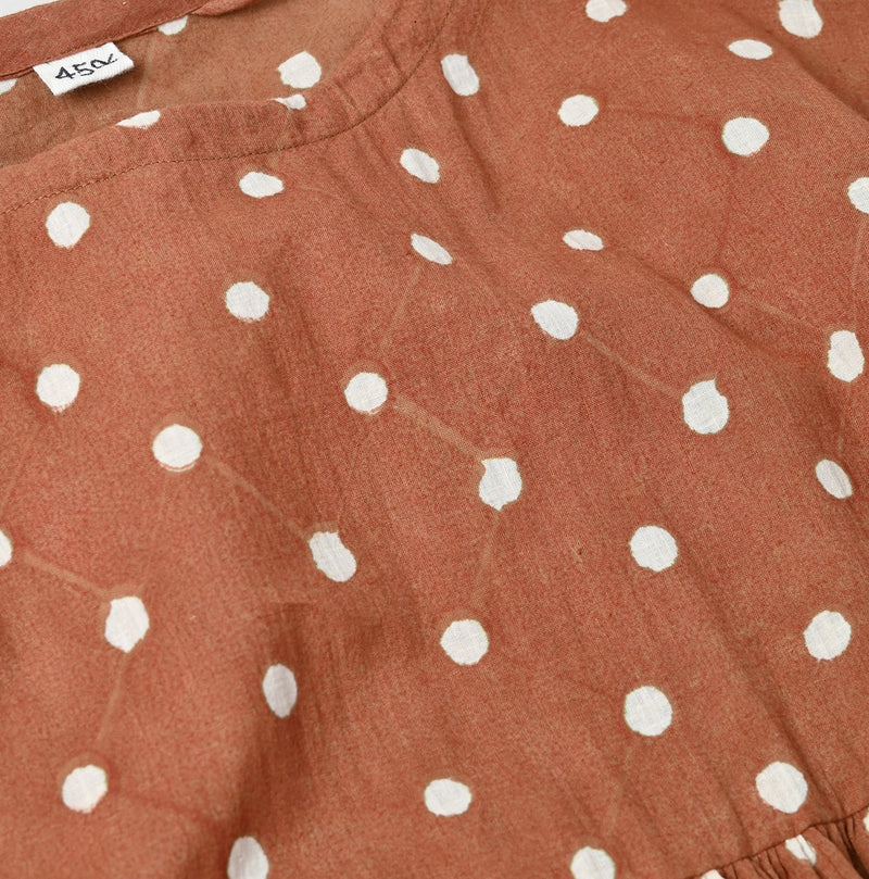 45R ONEONE Khadi Gathered Blouse