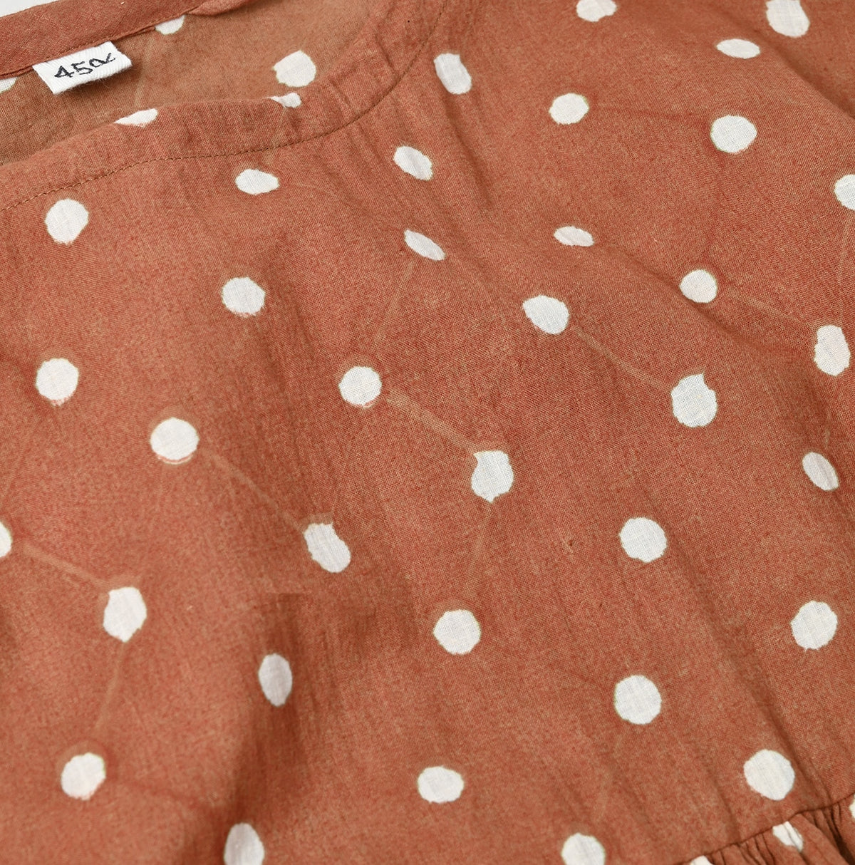 45R ONEONE Khadi Gathered Blouse
