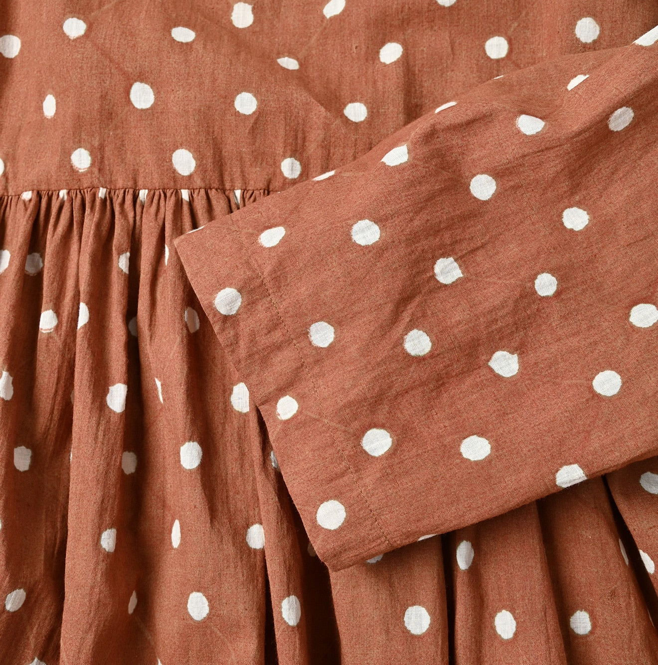 45R ONEONE Khadi Gathered Blouse