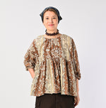 45R ONEONE Khadi Gathered Blouse