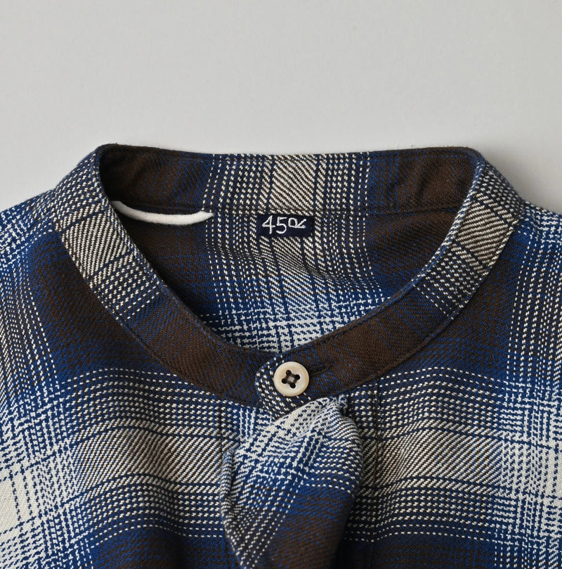 45R ONEONE Treasure Iroiro Check Blouse - Image 13