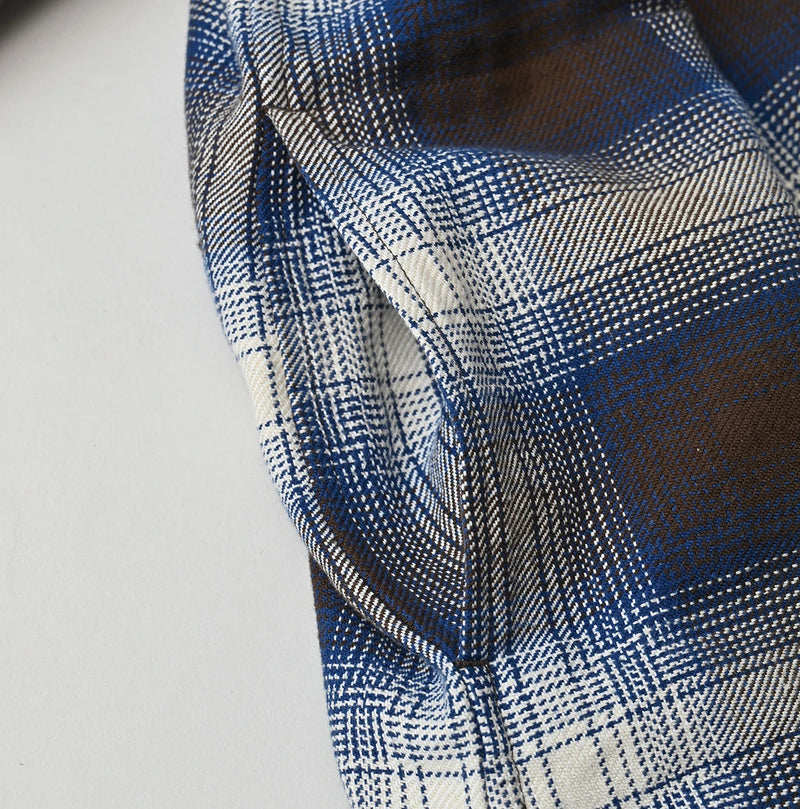 45R ONEONE Treasure Iroiro Check Blouse - Image 17