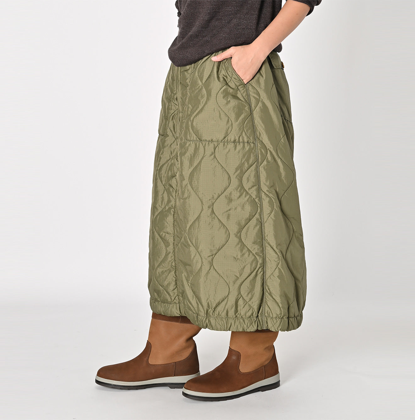 総合福袋 enof 【nylon skirt khaki】 ロングスカート - brondbygolf.dk