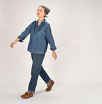 Futatabi6.5 Sumi Ai Indigo Crosby5 Distressed (30 In) - 45R by 45rpm studio