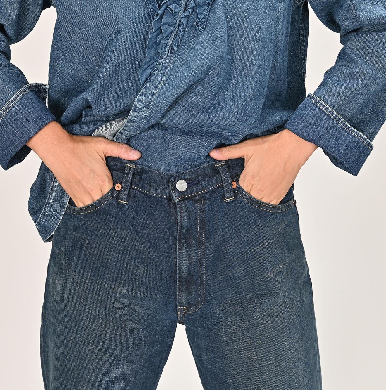 Futatabi6.5 Sumi Ai Indigo Crosby5 Distressed – 45R GLOBAL