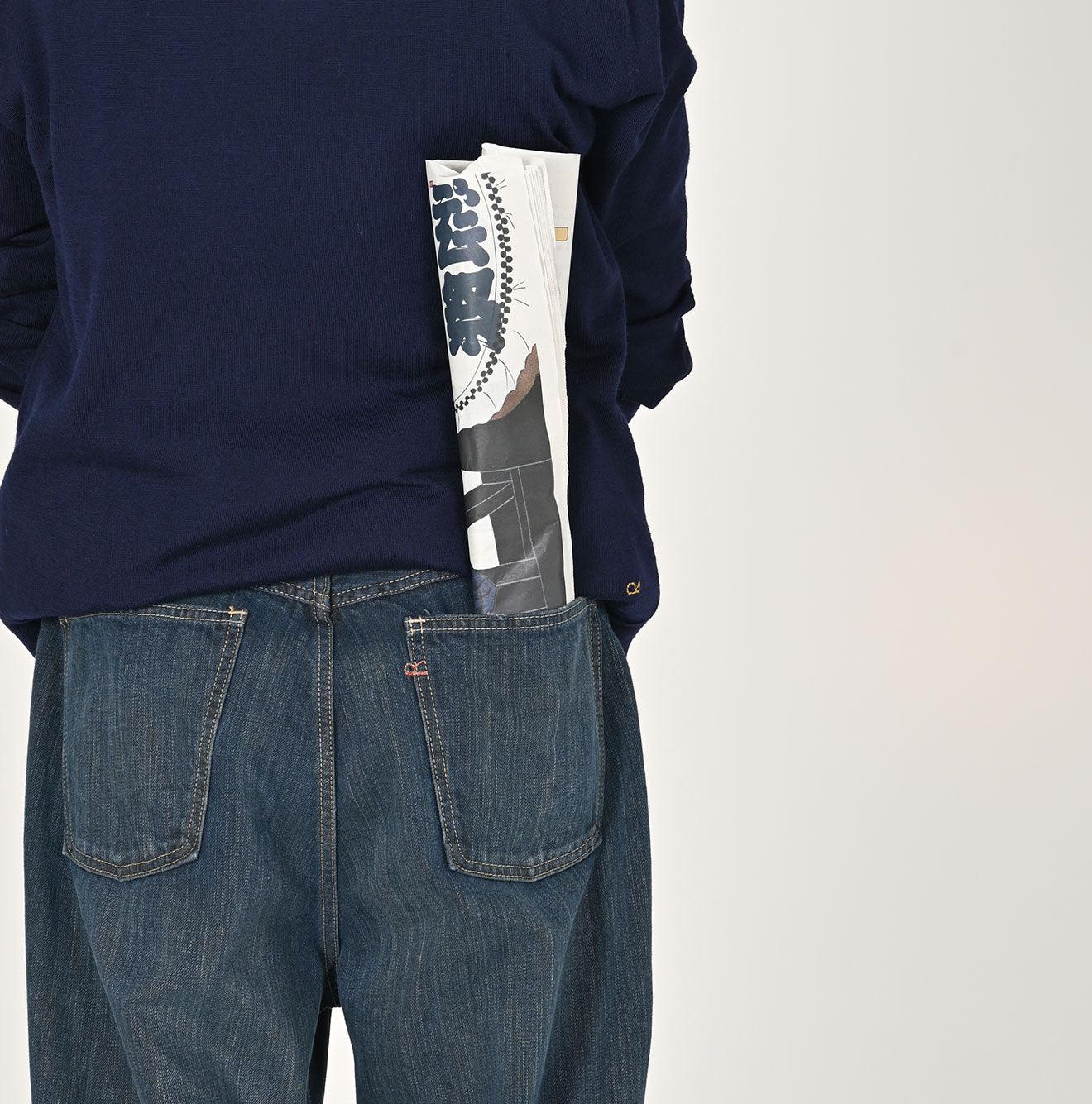 Sumi Ai Indigo Light Oz Charlotte5 Distressed (27 in) - Image 8