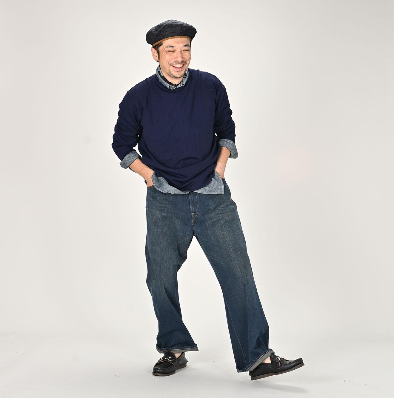 Sumi Ai Indigo Light Oz Charlotte5 Distressed (27 in) - Image 6