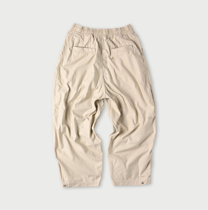 Futatabi 45RPM 908 Embroidery Back Satin Tent Pants