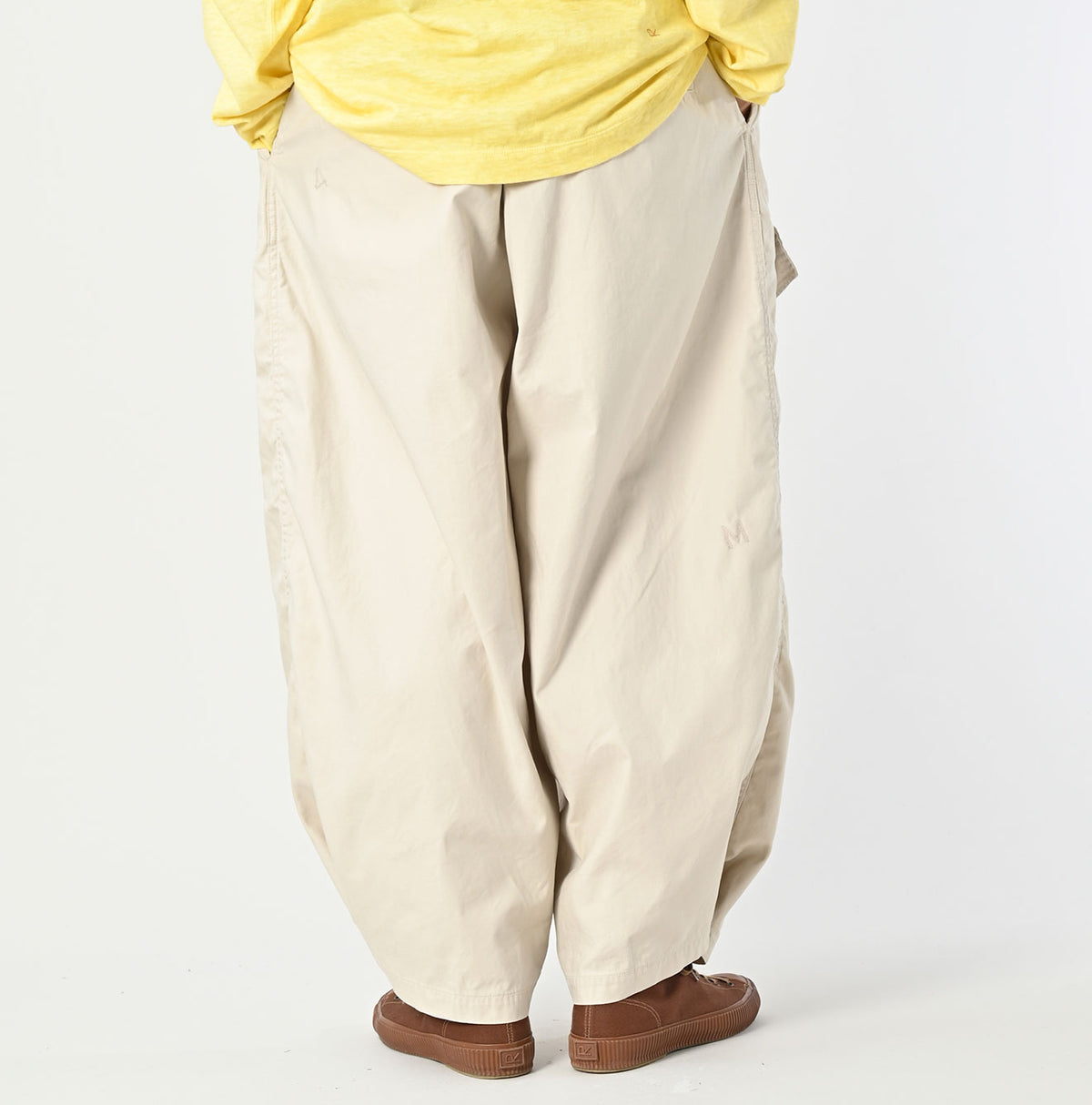 pants tent Futatabi 45RPM 908 Back Satin Tent Pants