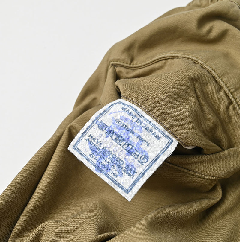 Futatabi 45RPM 908 Embroidery Back Satin Tent Pants
