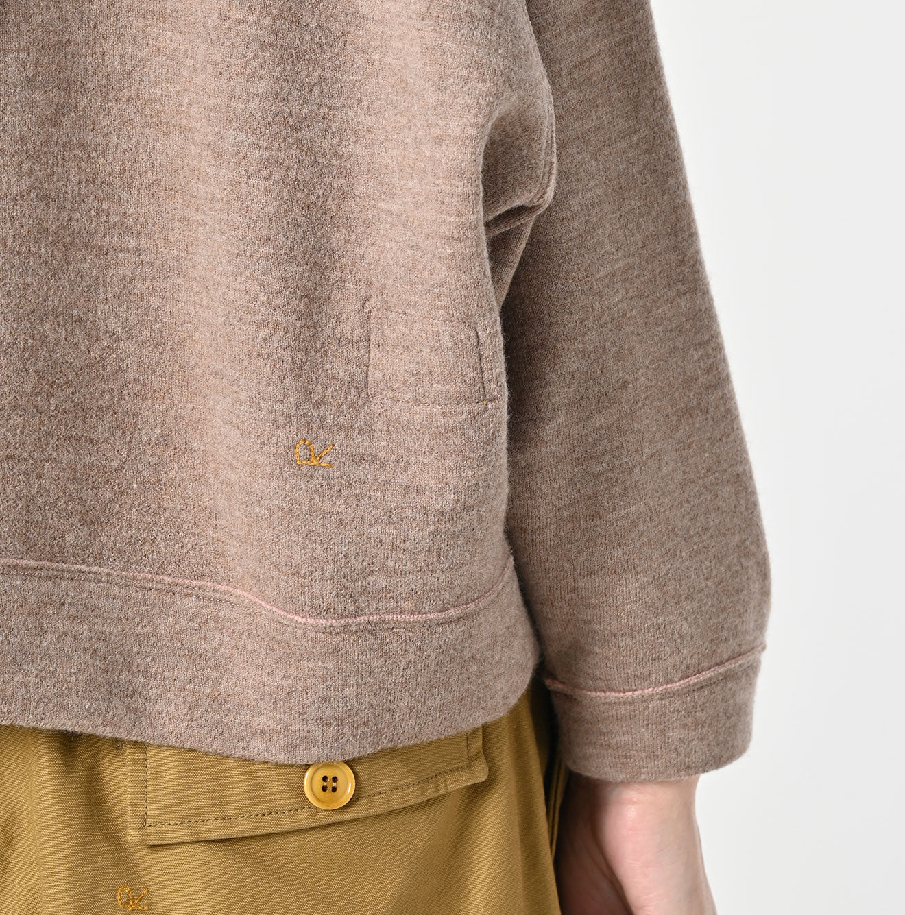 45R Float Felted Dolman Sweater