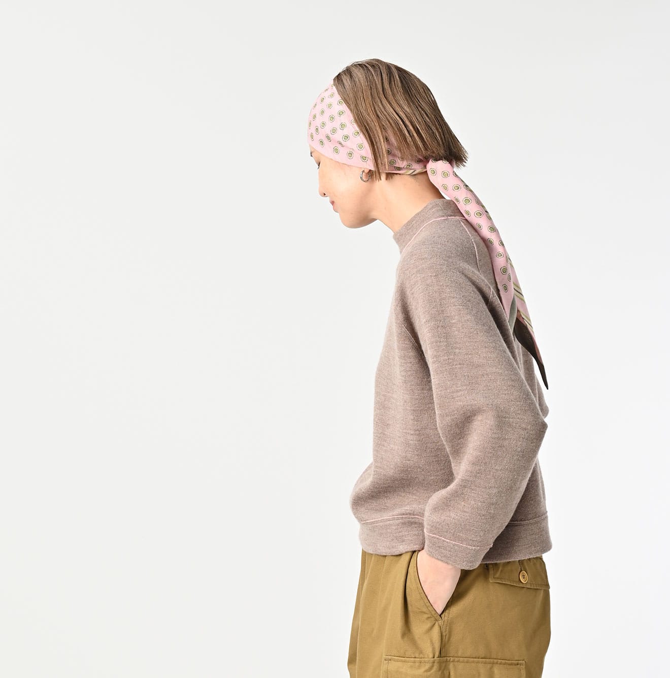 45R Float Felted Dolman Sweater