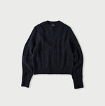 45R Shetland Cable Felted Sweater