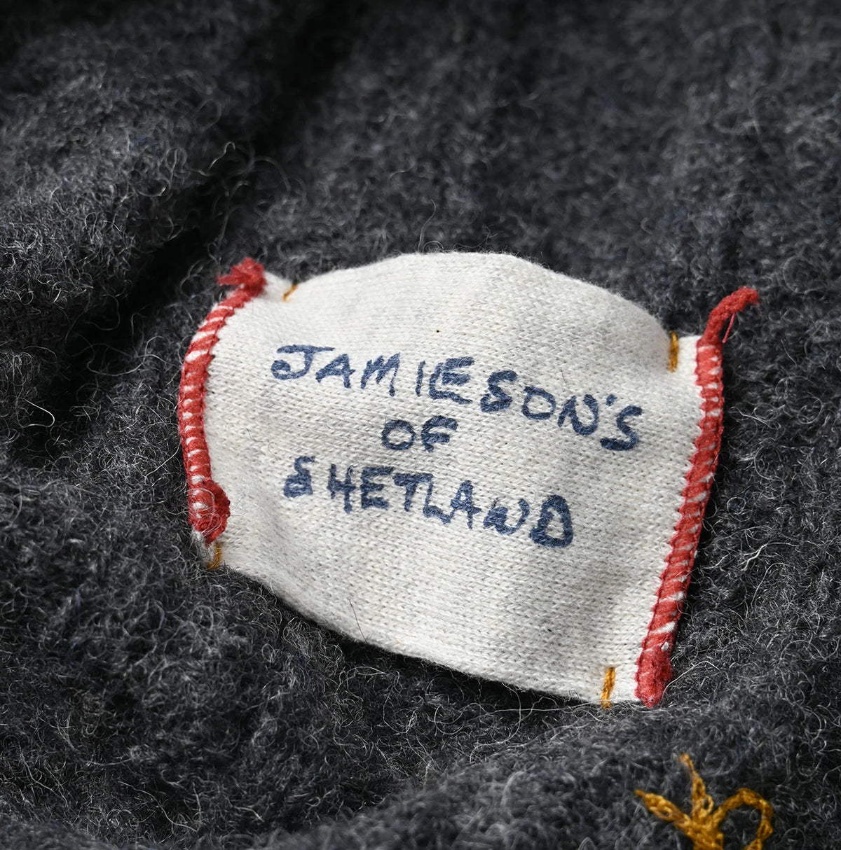 45R Shetland Cable Felted Sweater