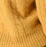 45R Shetland Cable Felted Sweater