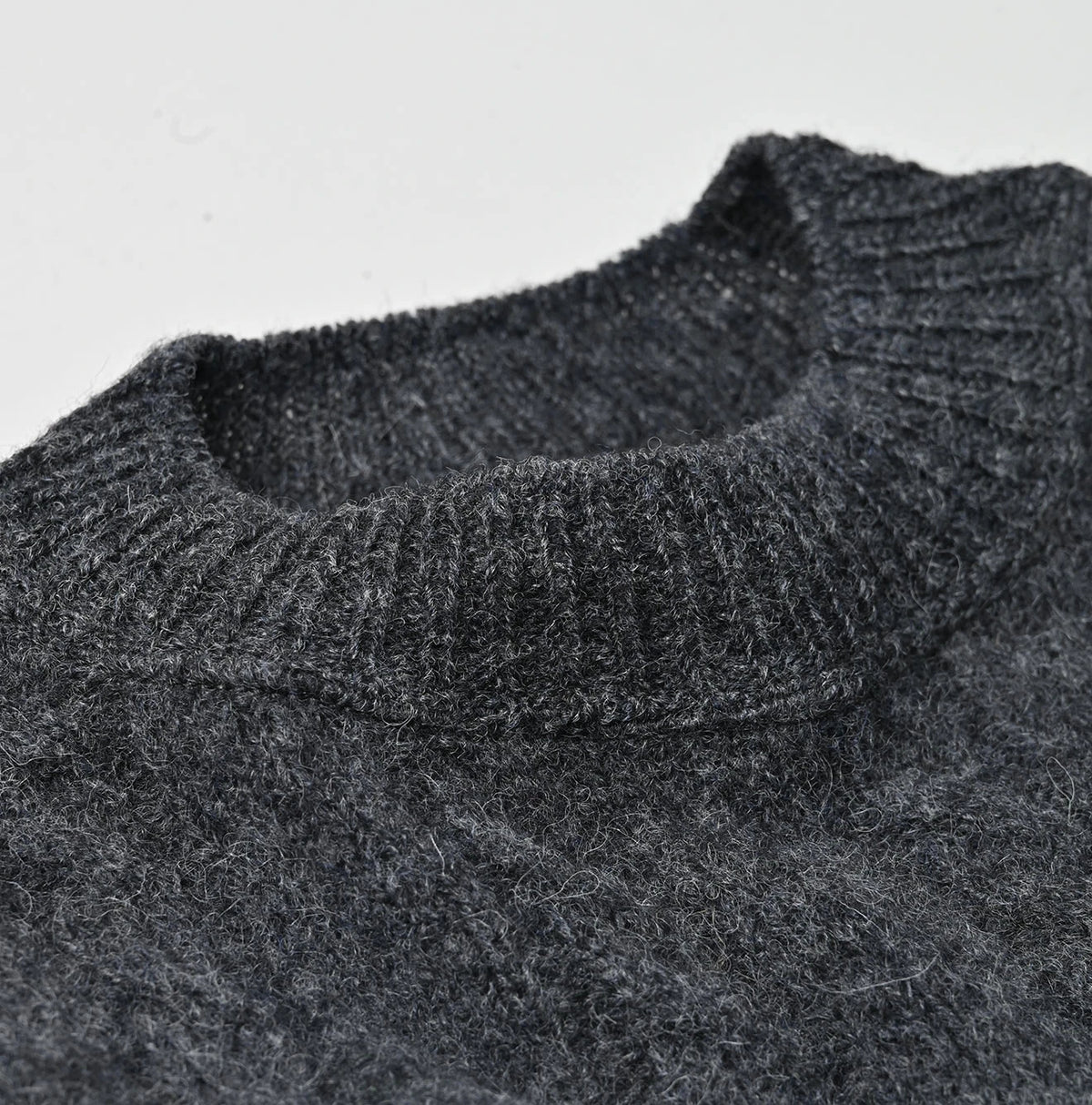 45R Shetland Cable Felted Sweater