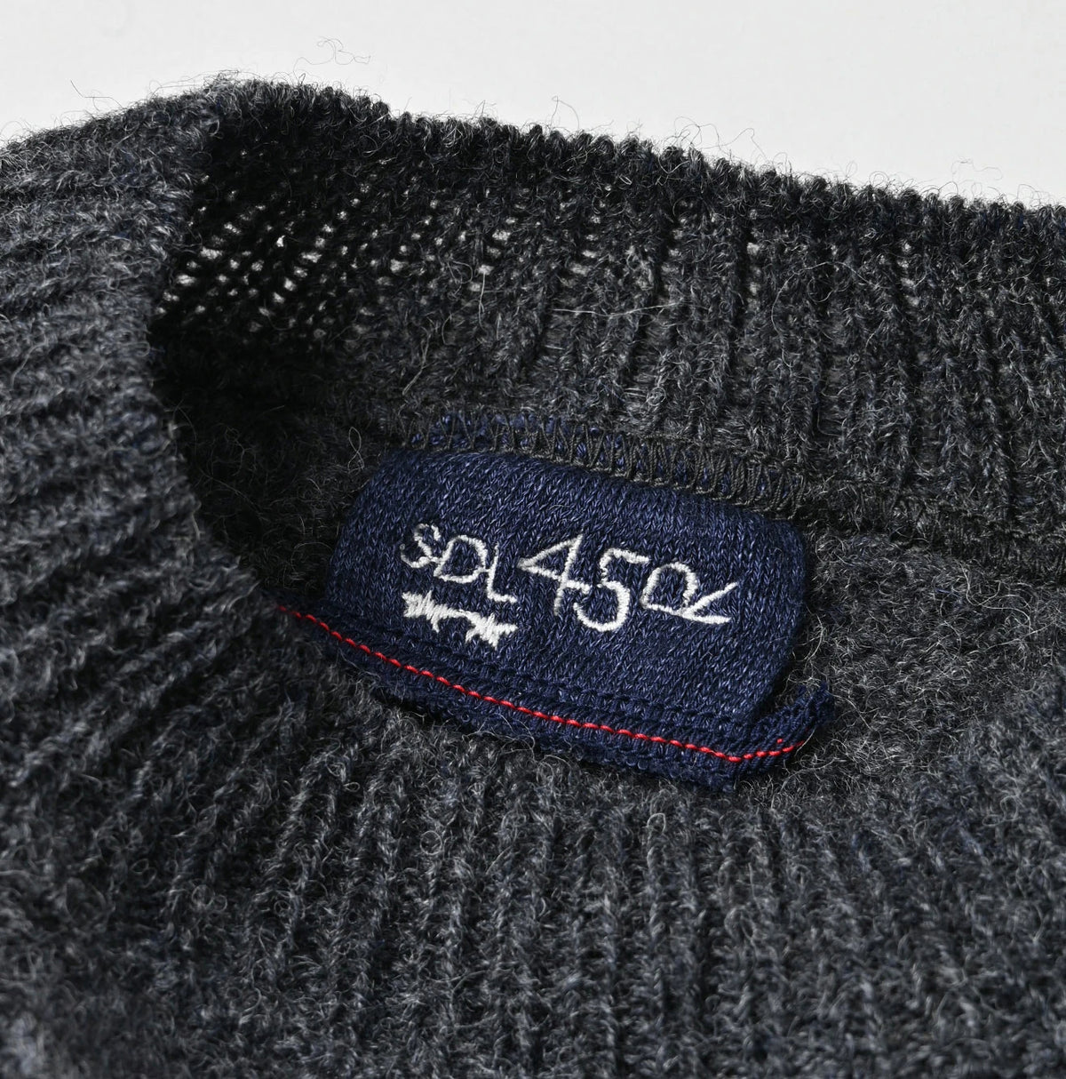 45R Shetland Cable Felted Sweater
