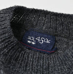 45R Shetland Cable Felted Sweater