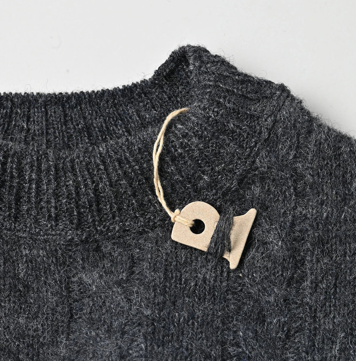 45R Shetland Cable Felted Sweater