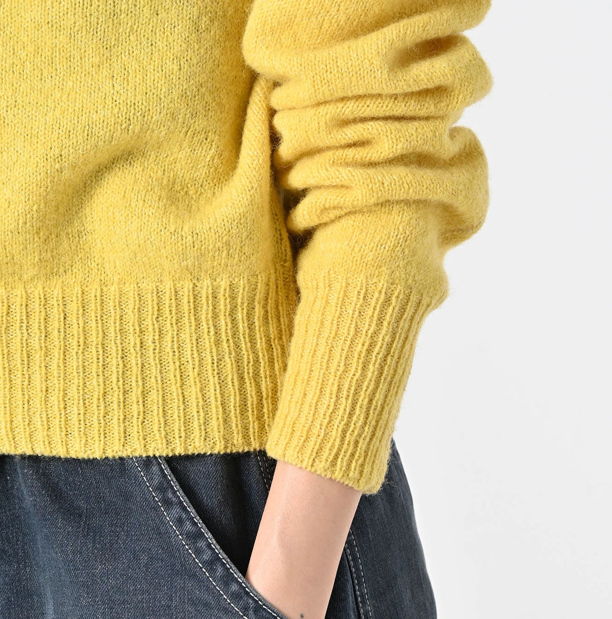 45R Shetland Felted Sweater