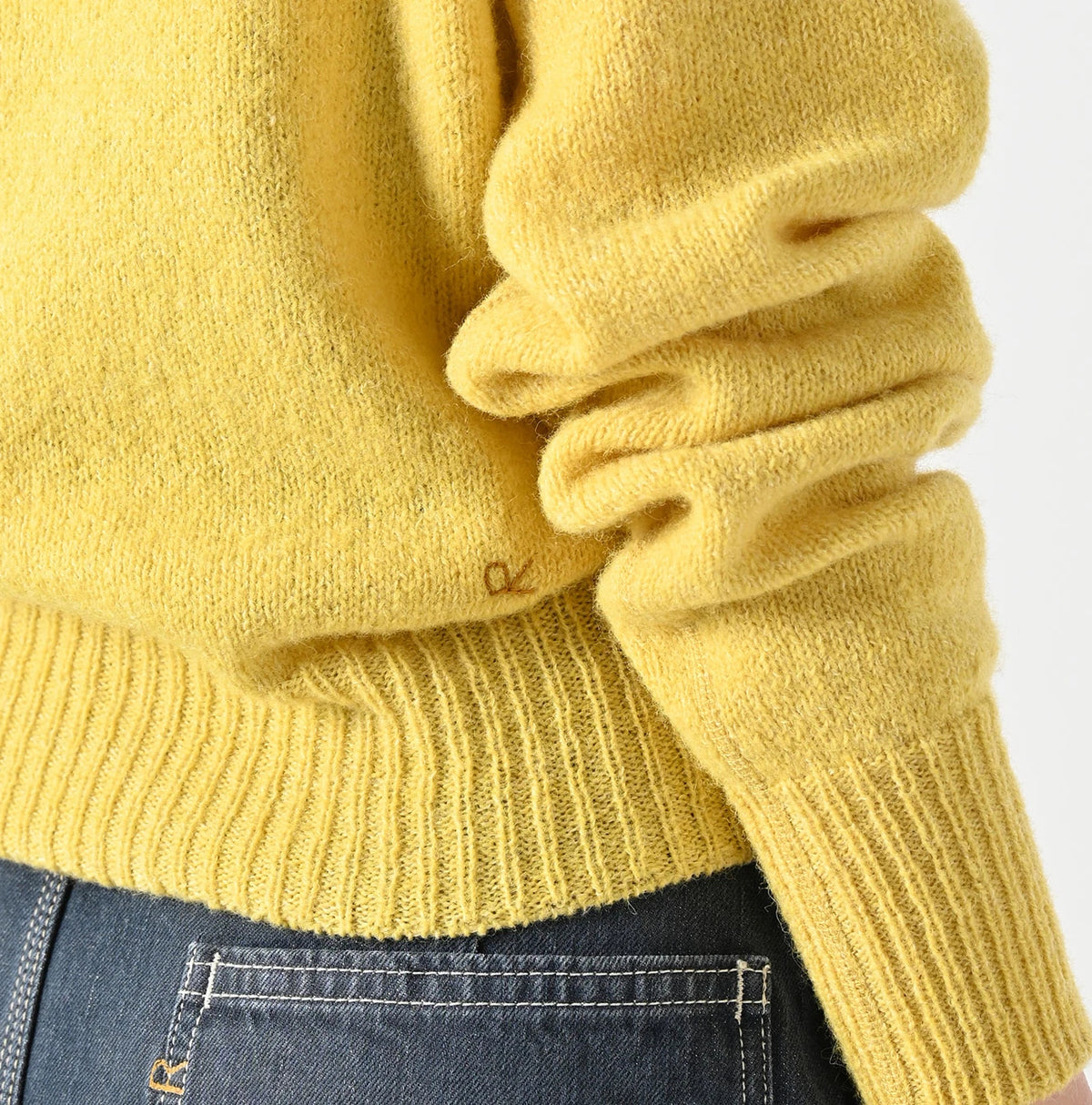 45R Shetland Felted Sweater