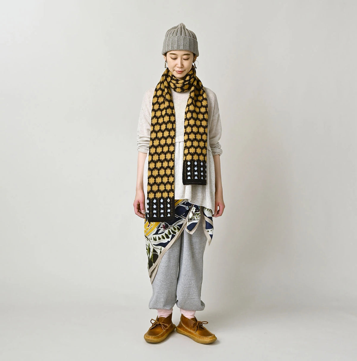 45R Saijiki Igaguri Komon Muffler - Image 4
