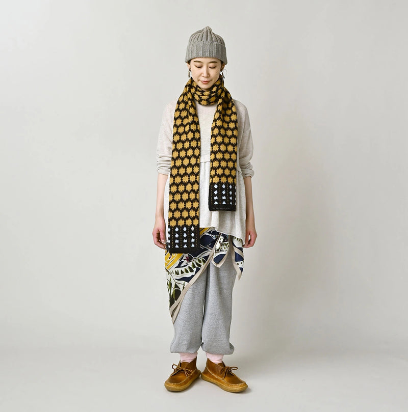 45R Saijiki Igaguri Komon Muffler - Image 4