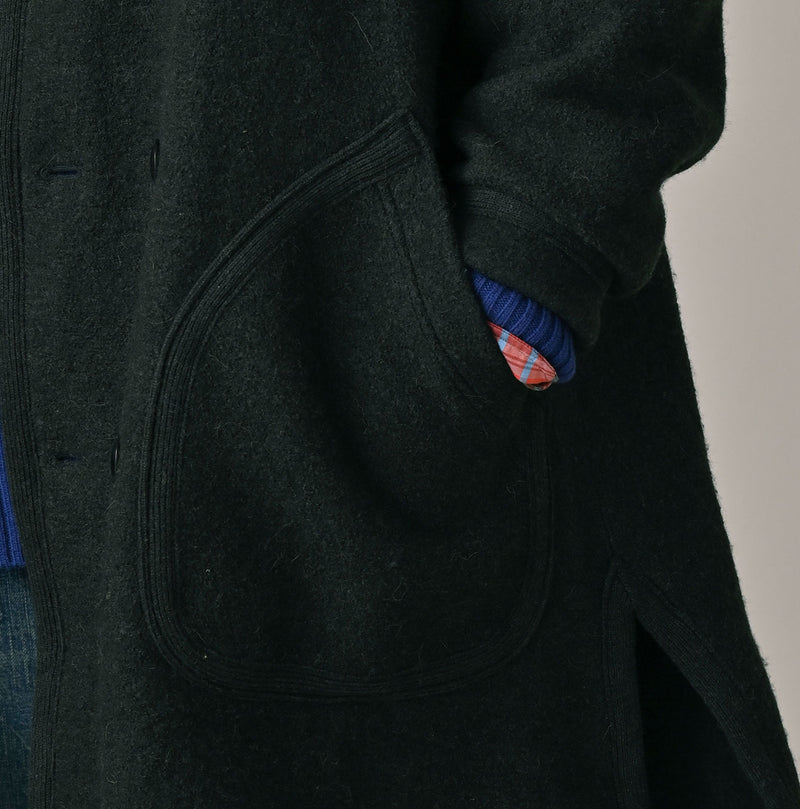 45R Felted Knit Tyrolean Coat