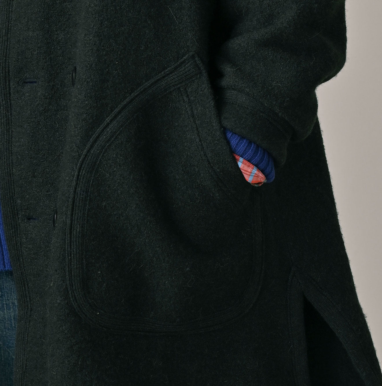 45R Felted Knit Tyrolean Coat