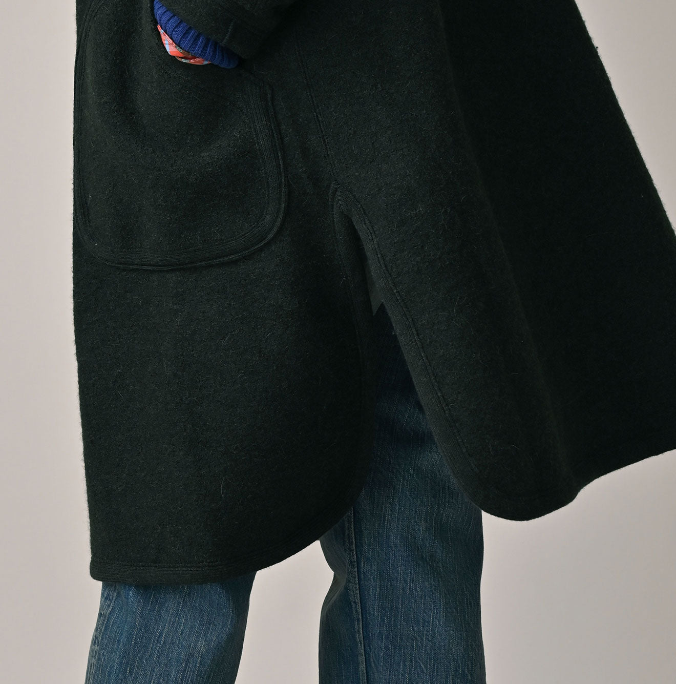 45R Felted Knit Tyrolean Coat