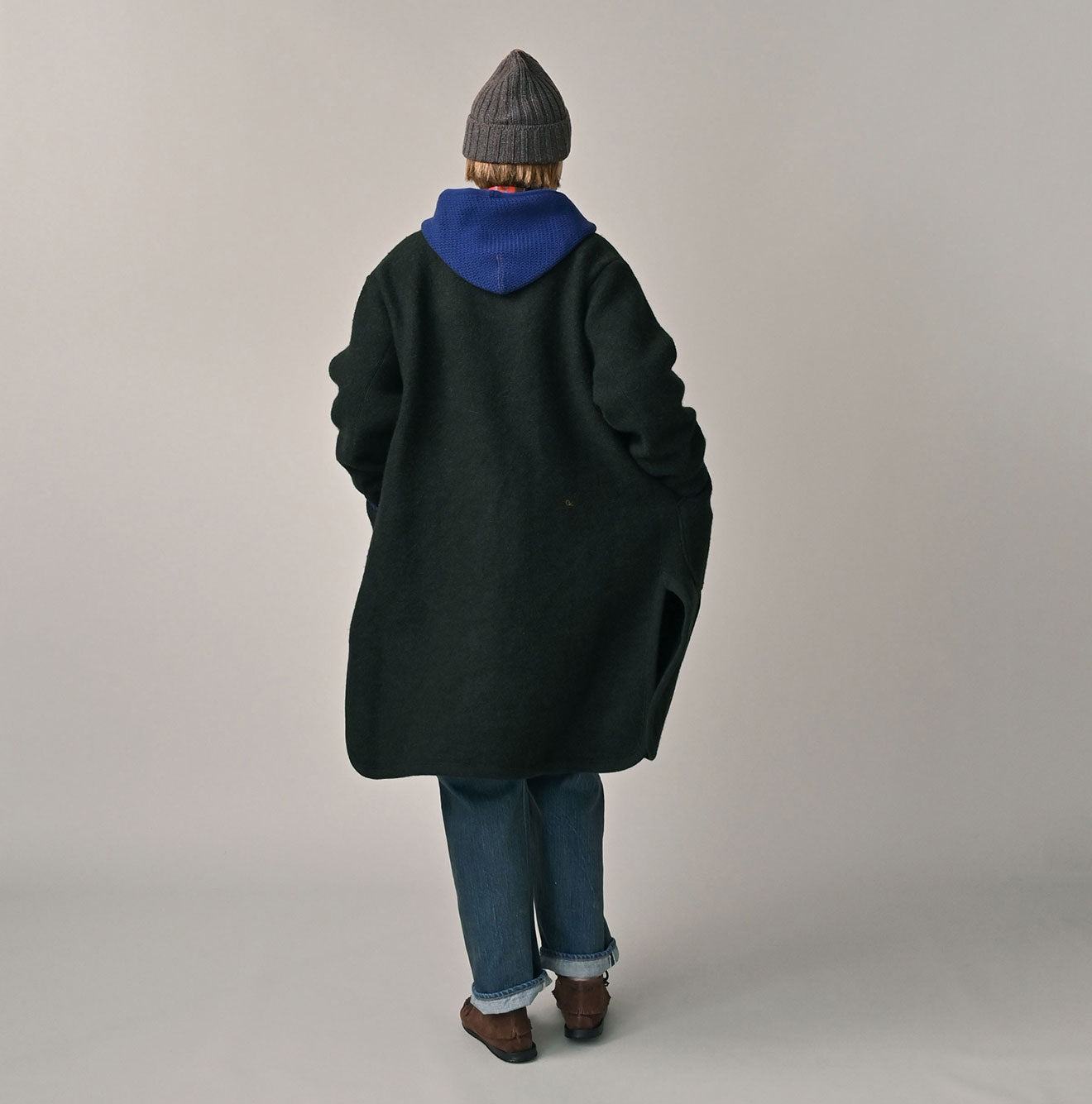 45R Felted Knit Tyrolean Coat