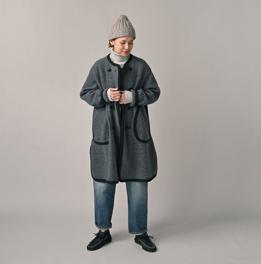 45R Felted Knit Tyrolean Coat