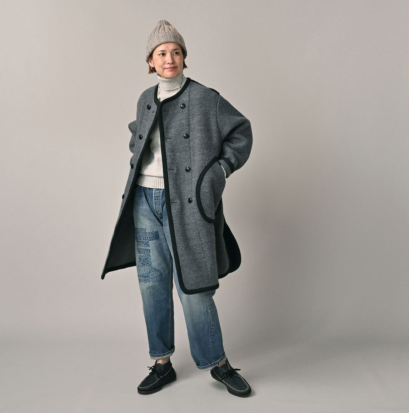 Felted Knit Tyrolean Coat | 45R Official Online Store – 45R GLOBAL
