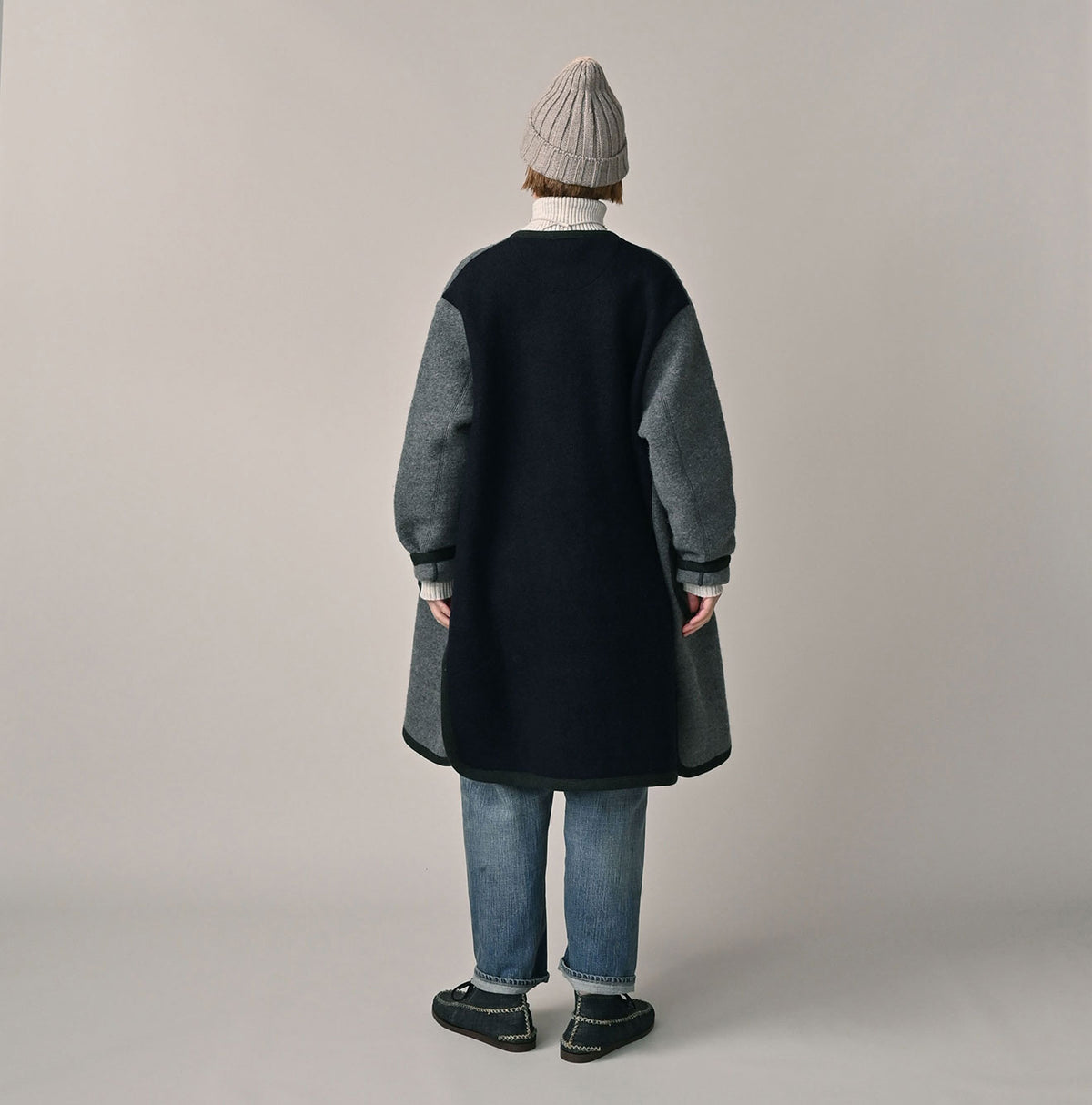45R Felted Knit Tyrolean Coat