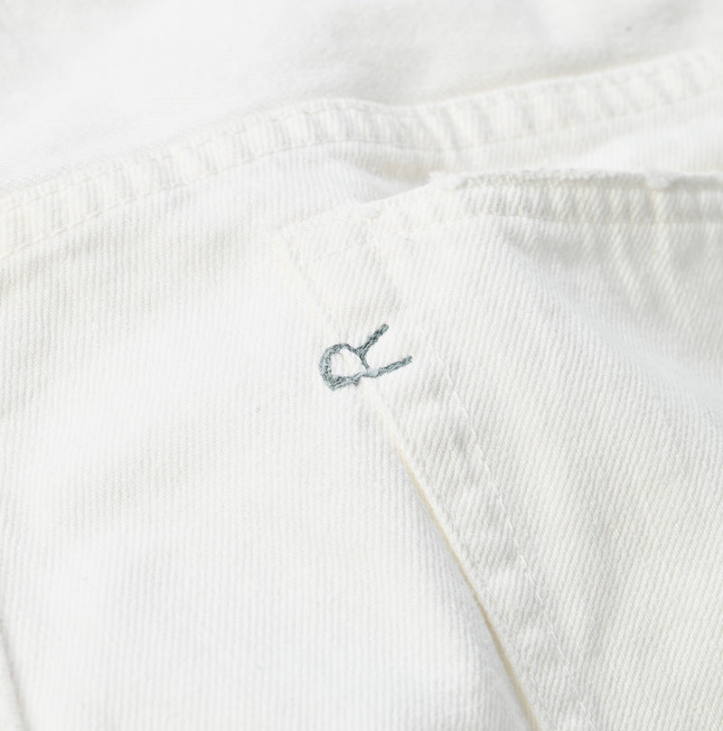 Appare Rye Mugi Denim Crosby5 - Anemone White (34 in)