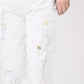 Appare Rye Mugi Denim Crosby5 - Anemone White (34 in)