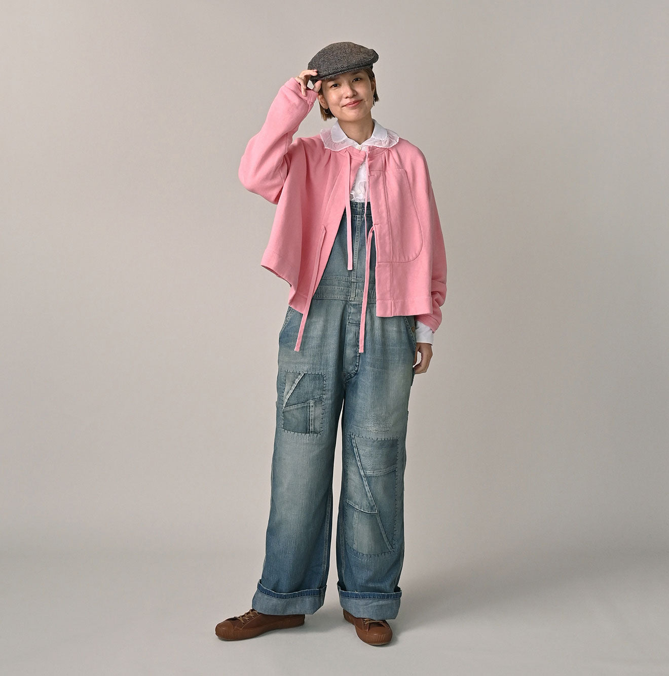 45R ONEONE Cotton Fleece Bolero - Image 3