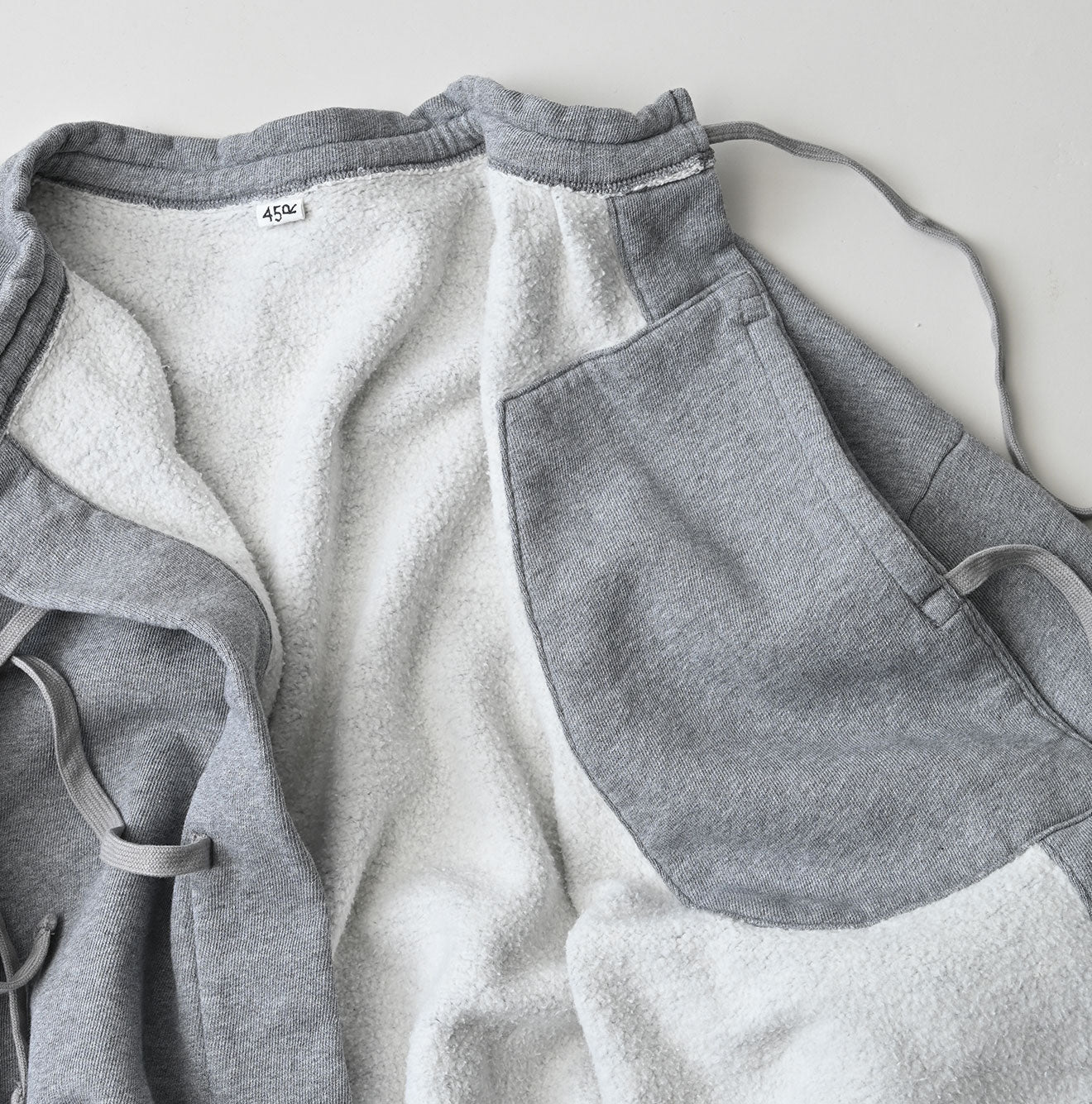 45R ONEONE Cotton Fleece Bolero (Top-dyed)