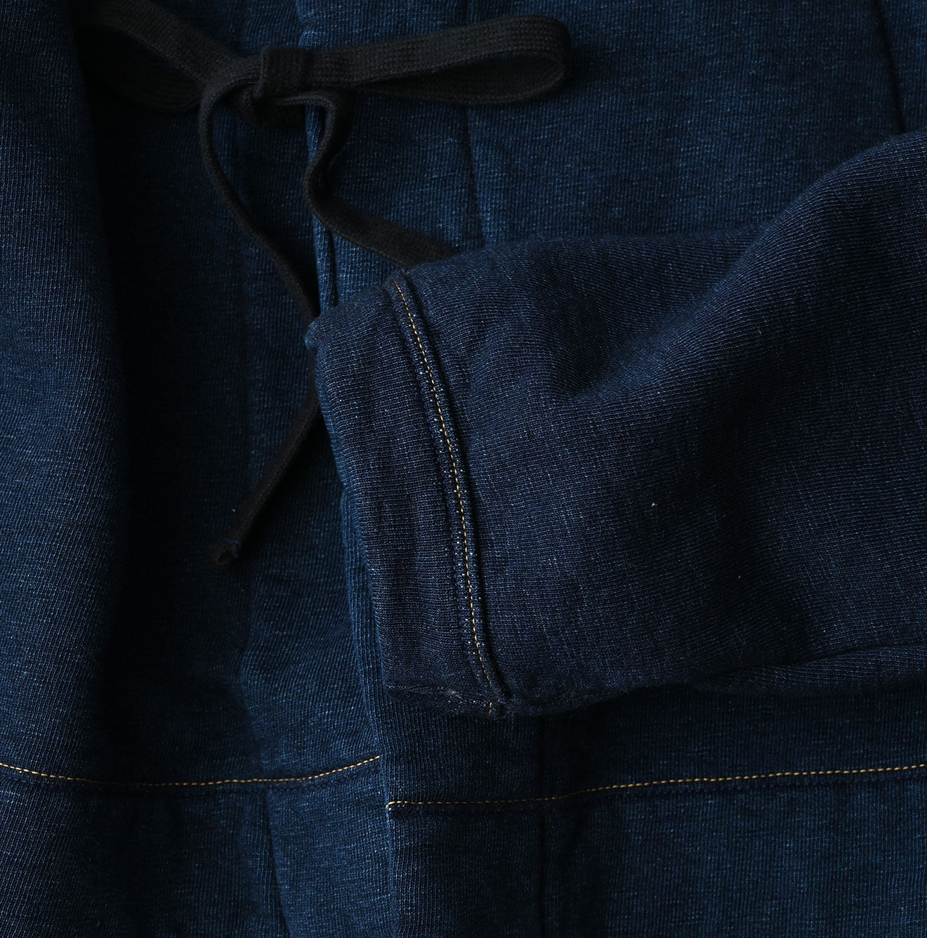 45R ONEONE Indigo Cotton Fleece Bolero