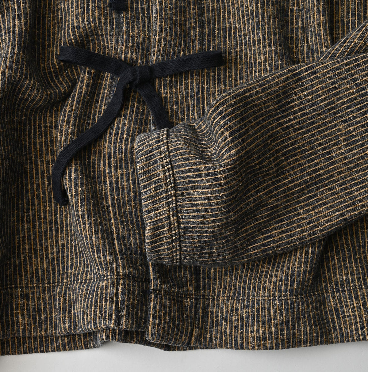 45R ONEONE Indigo Hickory Cotton Fleece Bolero