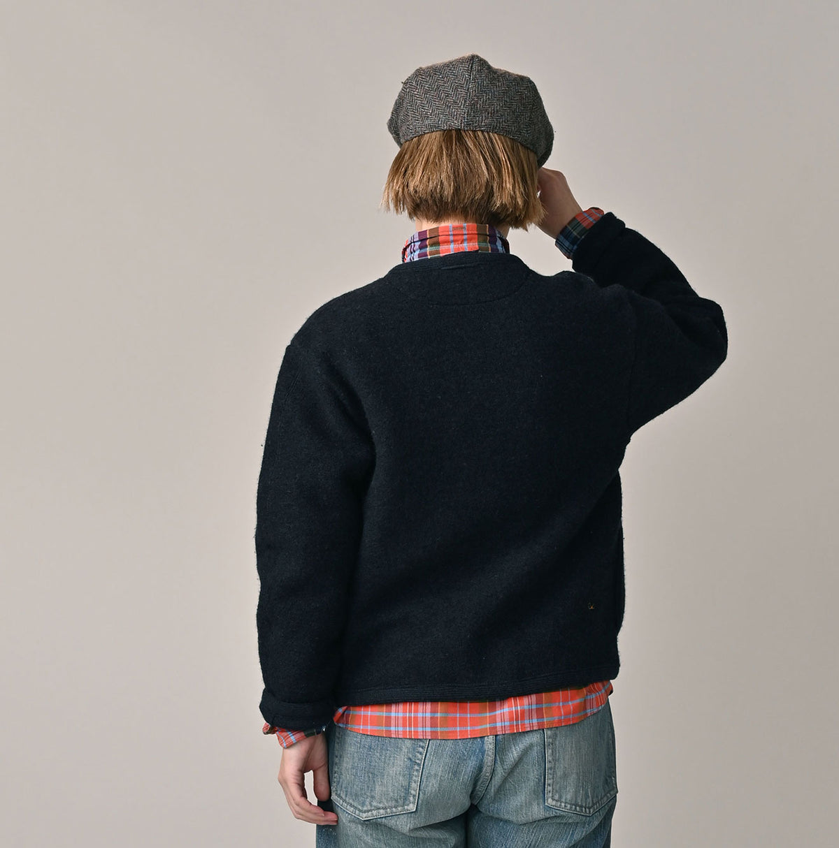 45R Felted Knit 908 Tyrolean Cardigan