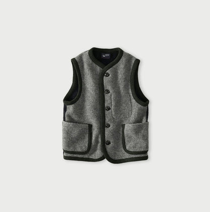 45R Felted Knit Tyrolean 908 Vest
