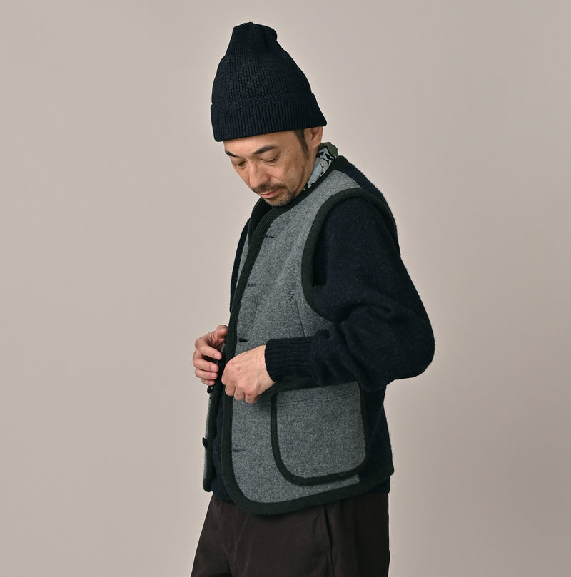 45R Felted Knit Tyrolean 908 Vest
