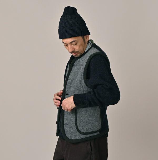 45R Felted Knit Tyrolean 908 Vest
