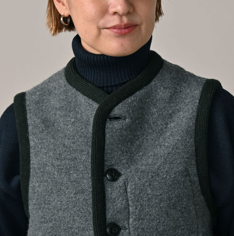 45R Felted Knit Tyrolean 908 Vest - Image 10