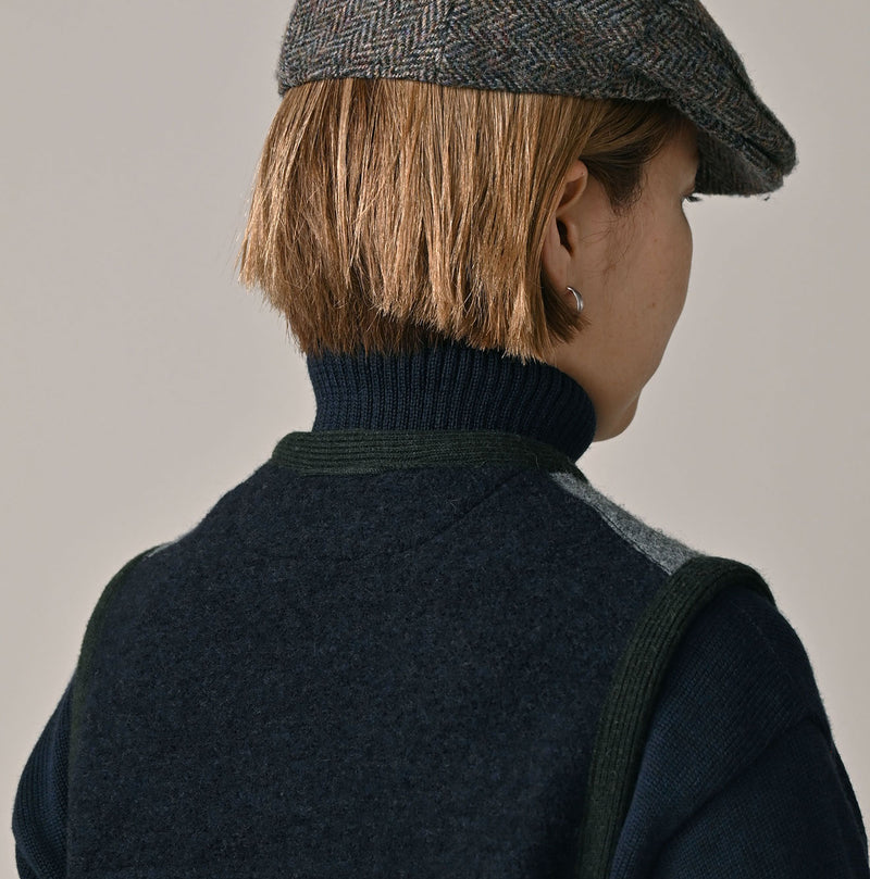 45R Felted Knit Tyrolean 908 Vest