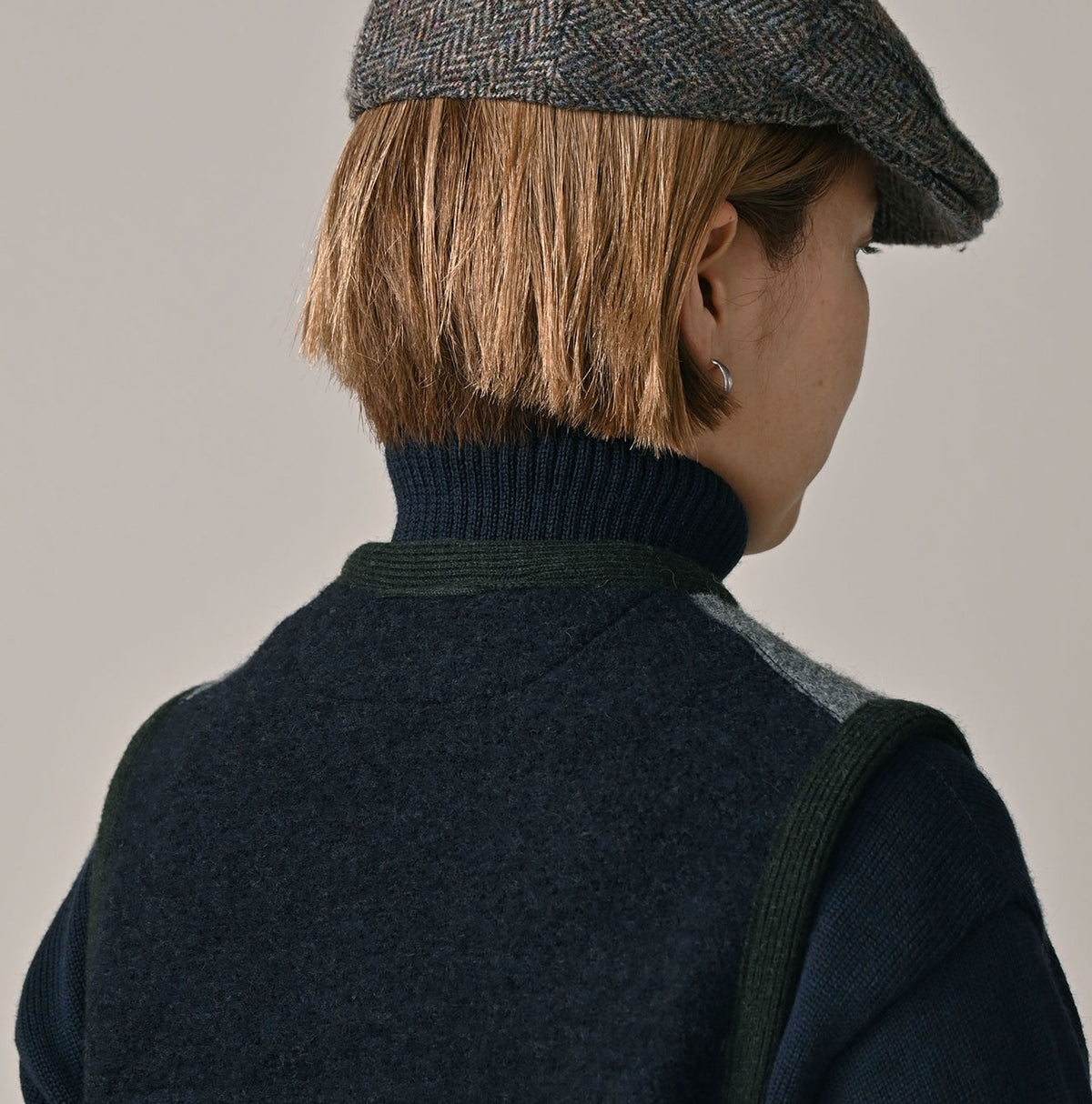 45R Felted Knit Tyrolean 908 Vest