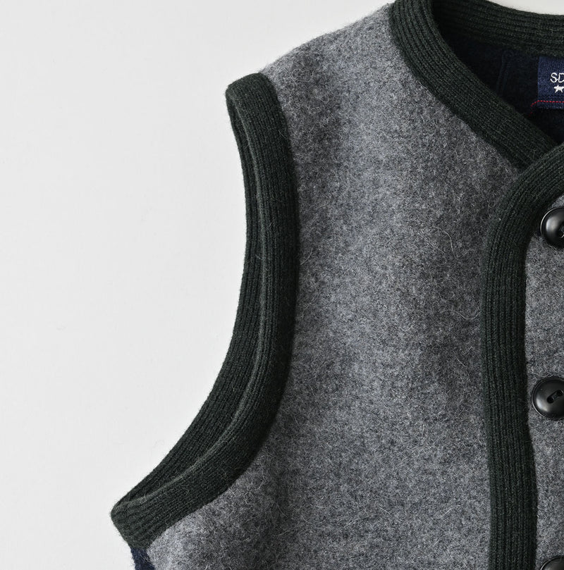 45R Felted Knit Tyrolean 908 Vest